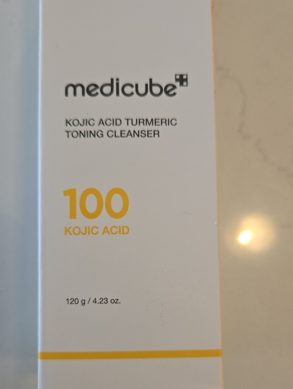 Medicube Kojic Acid Turmeric Toning Cleanser — Yellow Brightening Cleanser